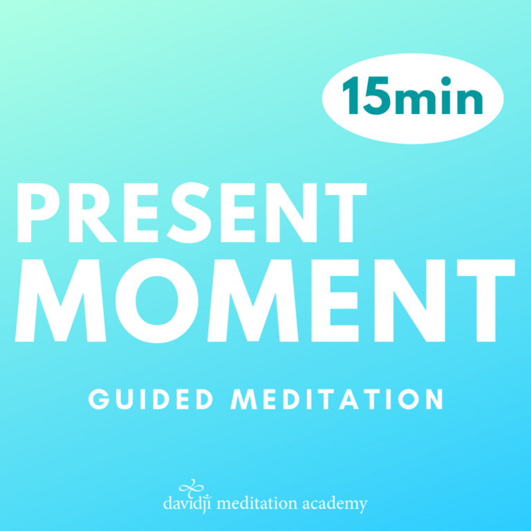 Come Into Presence Guided Meditation - davidji Meditation Academy