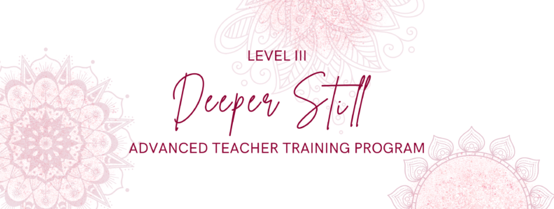 davidji deeper still teacher training